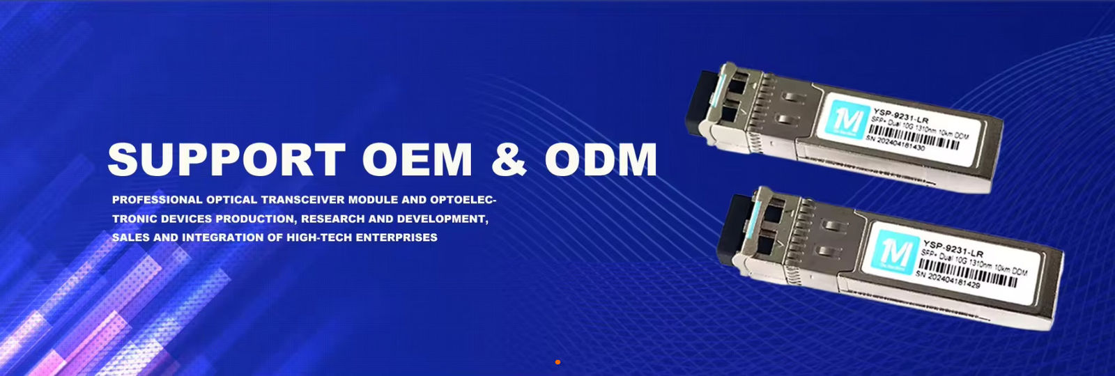 Transceptor de módulo de fibra óptica SFP