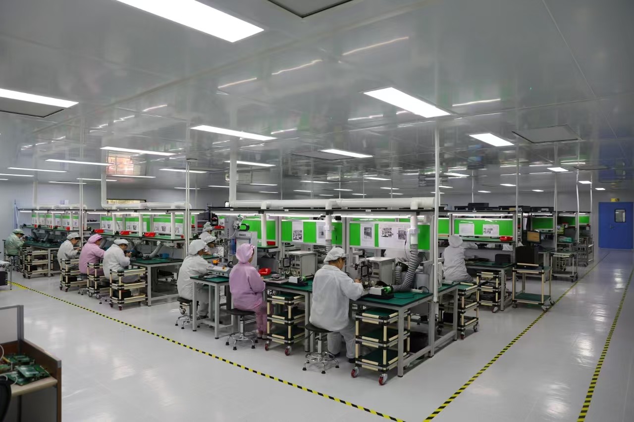 Wuhan The One Micro Technology Co., Ltd. línea de producción de fábrica