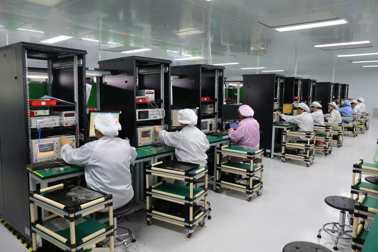 Wuhan The One Micro Technology Co., Ltd. línea de producción de fábrica
