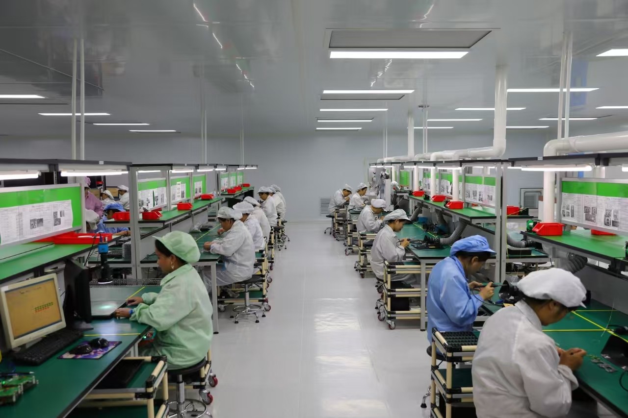 Wuhan The One Micro Technology Co., Ltd. línea de producción de fábrica