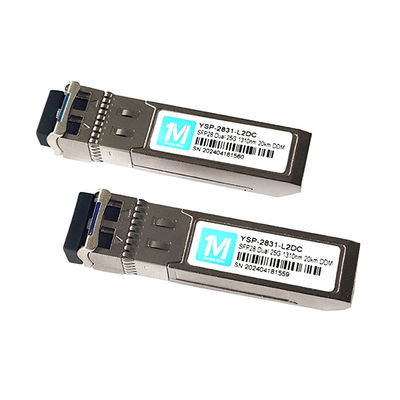 Transceptores de fibra óptica 25G SFP28 Duplex 20km 1310nm LC DDM SMF 25GB Módulo óptico de modo único Módulo SFP28 SFP28 25G 20km