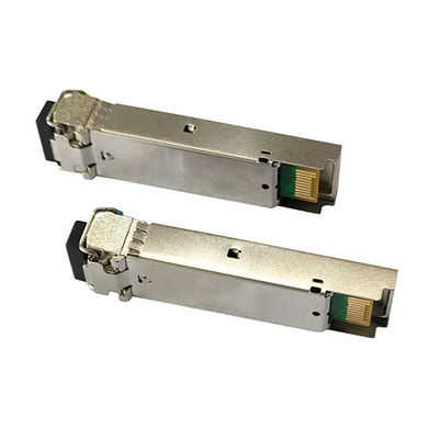1.25G Duplex 10km Distancia 1310nm Conector LC DDM 1000BASE SMF módulo de fibra óptica Transceptor SFP enchufable