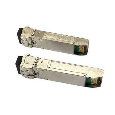 25G BIDI SFP Transceptor para la red GSM 3 Rango de 10 km 1270nm/1330nm longitud de onda LC Conector WDM Fibra óptica módulo