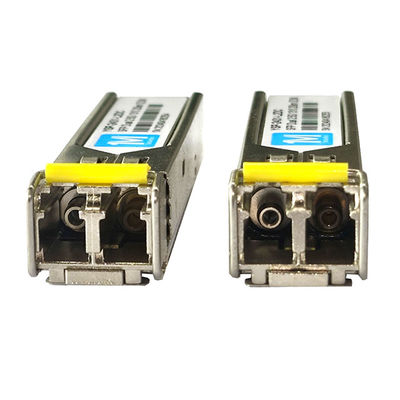 Tipo de fibra SMF 120km Distancia 1.25G Duplex 1550nm Conector LC DDM Transceptor SFP enchufable para módulo de fibra óptica