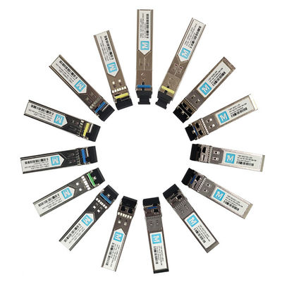 FTTX 1.25G BIDI 10km 1310nm/1550nm Conector LC Modulo óptico DDM WDM Simplex Transceptor Modulo SFP para red 4g