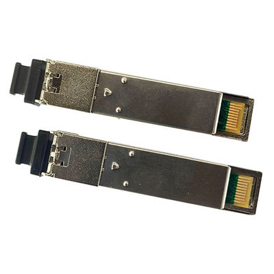 2.5G BIDI 80km 1490nm/1550nm Conector SC Modulo óptico DDM WDM Simplex Transceptor Modulo SFP para red LAN inalámbrica
