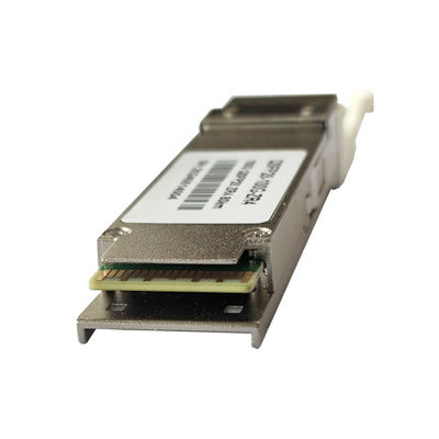 Tipo de fibra SMF 40G QSFP 1310nm 80km Modulo óptico ZR4 LC Transceptor compatible con DDM para transmisión de datos de ancho de banda