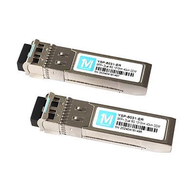 6G SFP Duplex 40km 1310nm LC DDM SMF módulo óptico de 6GB módulo SFP de modo único para conexiones estables de red
