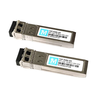 10G SFP Duplex 300m 850nm LC DDM MMF Módulo de transmisor óptico multimodo VCSEL para una red estable y segura en MMF