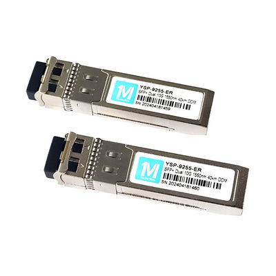 10G SFP Duplex 40km 1550nm LC DDM SMF Módulo óptico de modo único SFP Módulo SFP 10G ER La opción ideal para las redes de velocidad