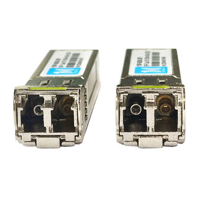 10G SFP Duplex LC 80km 1550nm LC DDM SMF 10GB Modulo óptico de modo único Modulo SFP SFP 10G ZR 1550nm longitud de onda