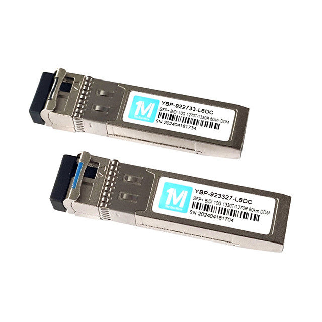 1.25G Tasa de datos Transceptores de fibra óptica SFP 155M BIDI 60km 1310nm/1550nmn Conector LC Modulo óptico DDM WDM Simplex