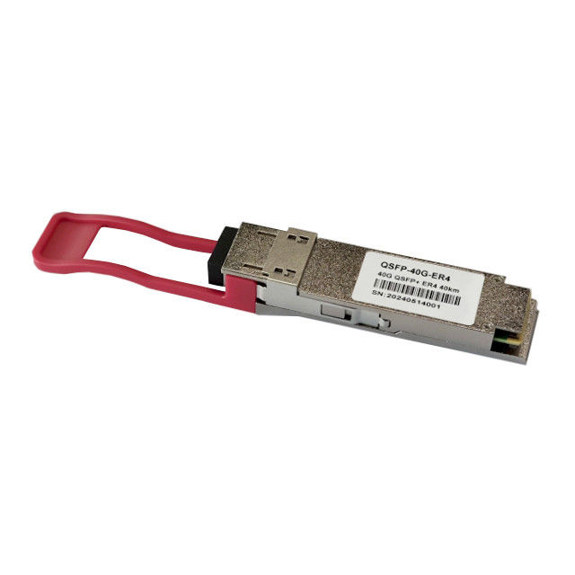 40G qsfp 1310nm 40km ER4 LC Módulo óptico Tasa de datos de red 40Gbps QSFP-40G-ER4 DDM Módulo transceptor qsfp compatible